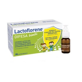 Montefarmaco Lactoflorene Difesa Bambini 10 Flaconi 100 Ml
