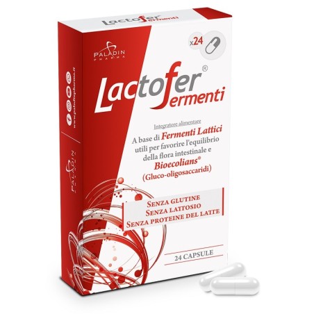 Paladin Pharma Lactofer Fermenti 24 Capsule Paladin Pharma Lactofer Fermenti 24 Capsule