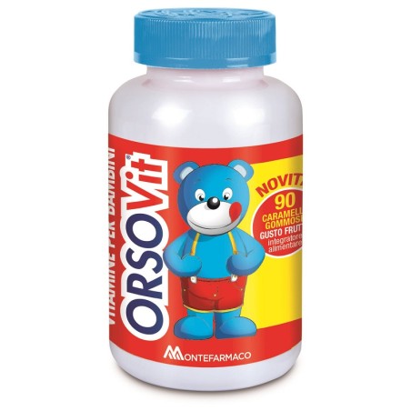 Montefarmaco Orsovit Caramelle Gommose 90 Pezzi Montefarmaco Orsovit Caramelle Gommose 90 Pezzi