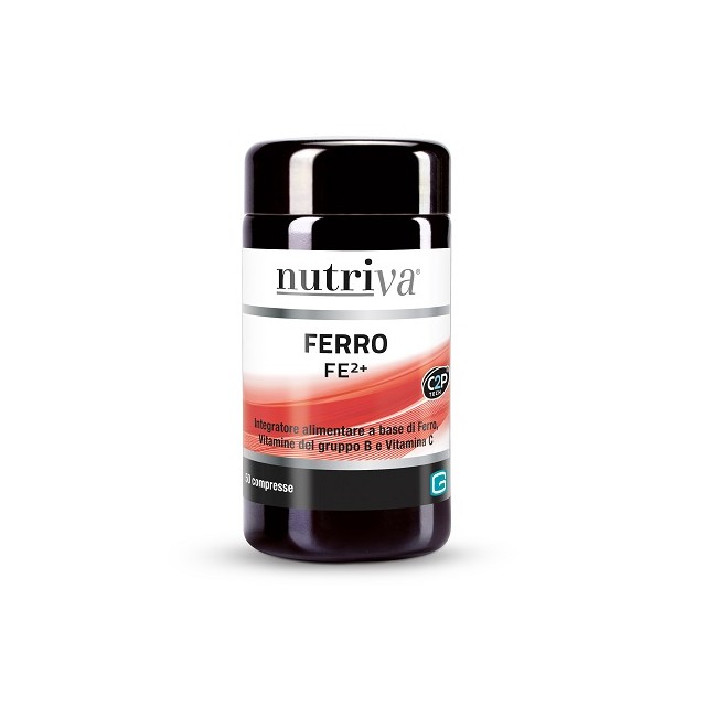 Giuriati Group Nutriva Ferro Fe2+ 50 Compresse Giuriati Group Nutriva Ferro Fe2+ 50 Compresse