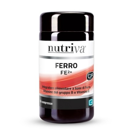 Giuriati Group Nutriva Ferro Fe2+ 50 Compresse Giuriati Group Nutriva Ferro Fe2+ 50 Compresse