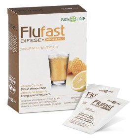 Bios Line Apix Propoli Flufast Difese+ 20 Bustine Effervescenti Biosline