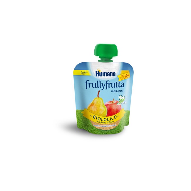Humana Frullyfrutta Mela Pera 90 G Humana Frullyfrutta Mela Pera 90 G