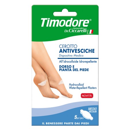 Farmaceutici Dott.ciccarelli Timodore Cerotto Antivesciche Dorso E Pianta Piede 5 Pezzi Farmaceutici Dott.ciccarelli Timodore Cerotto Antivesciche Dorso E Pianta Piede 5 Pezzi