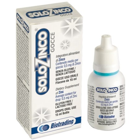 Biotrading Solozinco Gocce 15 Ml