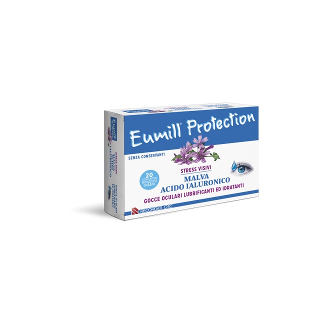 Recordati Eumill Protection Gocce Oculari 20 Flaconcini Monodose 0,5 Ml Recordati Eumill Protection Gocce Oculari 20 Flaconcini Monodose 0,5 Ml