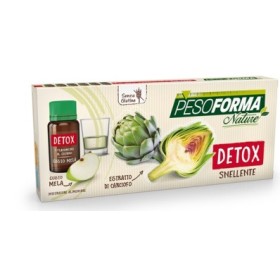 Nutrition & Santè Pesoforma Nature Detox Snellente 6 Flaconcini Da 10 Ml