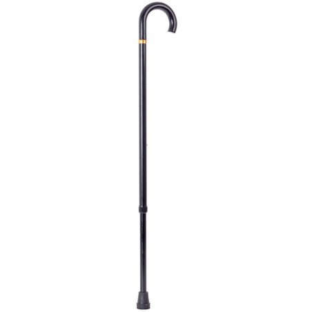 Safety Bastone In Alluminio Regolabile Manico Curvo Safety Bastone In Alluminio Regolabile Manico Curvo