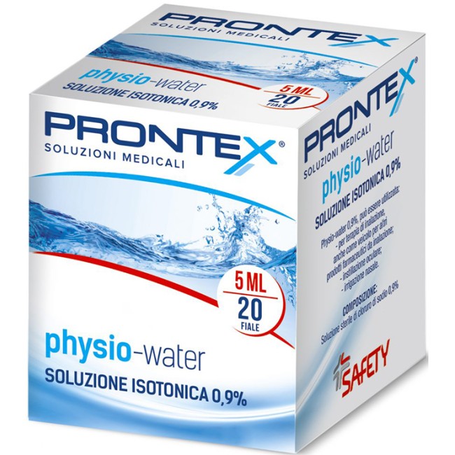 Safety Soluzione Fisiologica Prontex Physio Isotonic 20 Fiale Da 5 Ml Safety Soluzione Fisiologica Prontex Physio Isotonic 20 Fiale Da 5 Ml
