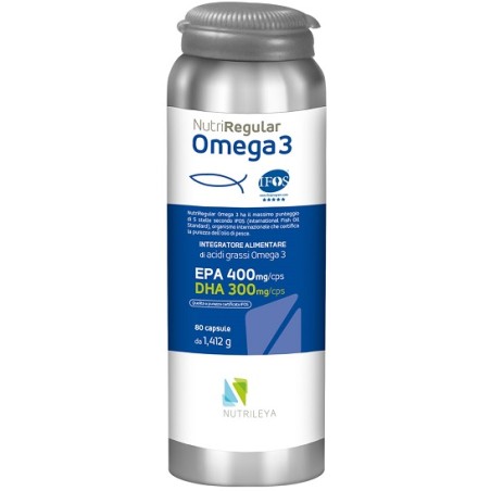 Nutrileya Nutriregular Omega 3 80 Capsule Nutrileya Nutriregular Omega 3 80 Capsule