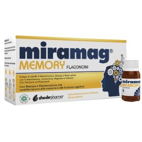 Shedir Pharma Miramag Memory 10 Flaconcini Monodose Con Tappo Dosatore 10 Ml