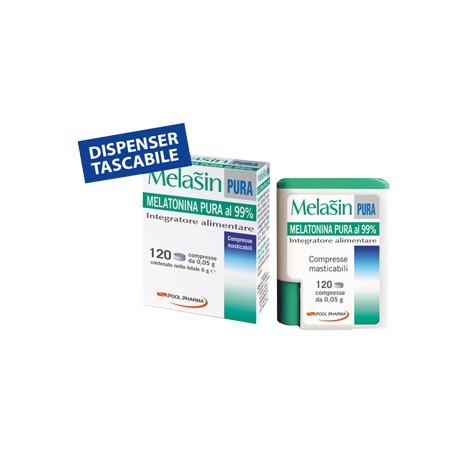 Pool Pharma Melasin Pura 120 Compresse Pool Pharma Melasin Pura 120 Compresse