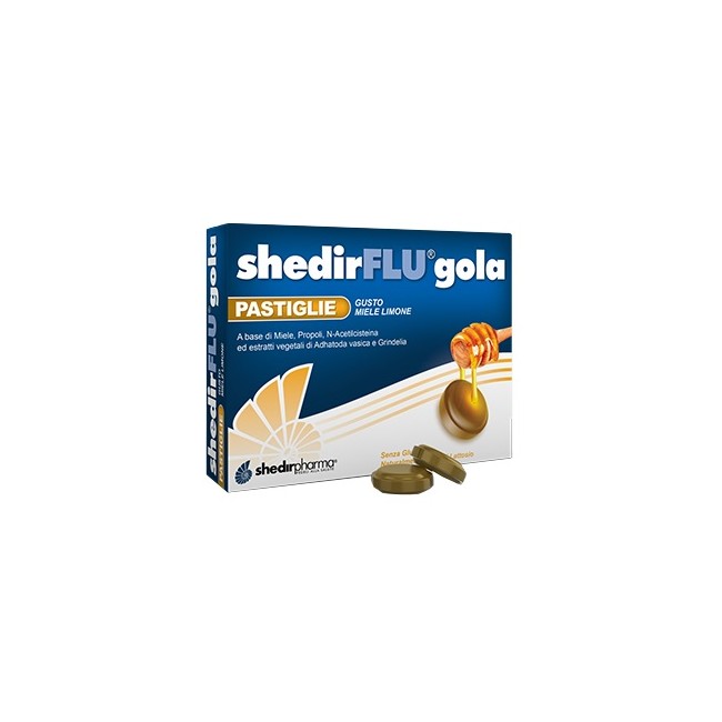 Shedir Pharma Shedirflu Gola Miele/limone 36 Pastiglie