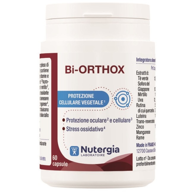 Laboratoire Nutergia Bi-orthox 60 Capsule Laboratoire Nutergia Bi-orthox 60 Capsule