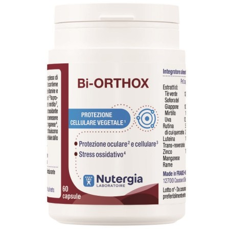 Laboratoire Nutergia Bi-orthox 60 Capsule Laboratoire Nutergia Bi-orthox 60 Capsule