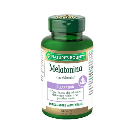 Nature' S Bounty Melatonina 100 Tavolette