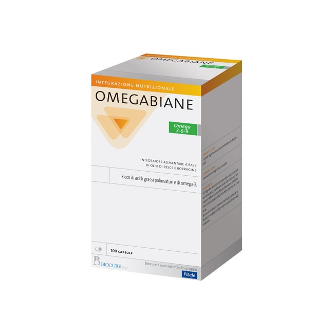 Biocure Omegabiane 3-6-9 100 Capsule Biocure Omegabiane 3-6-9 100 Capsule