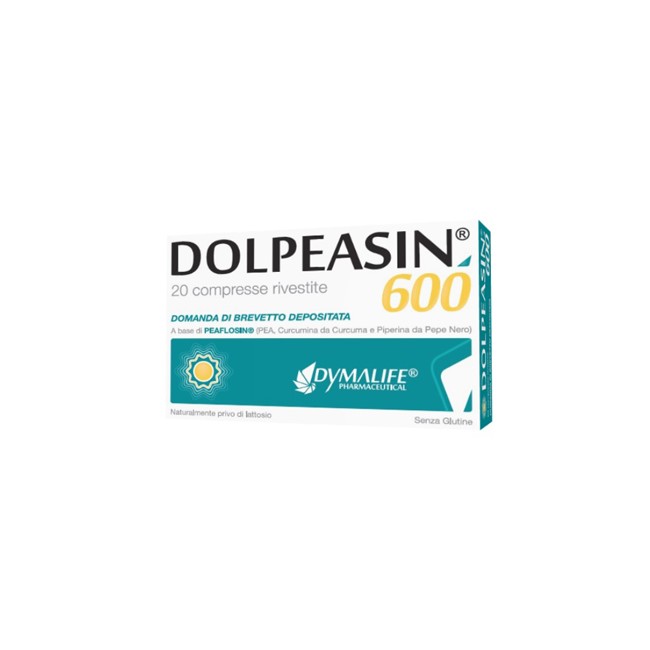 Dymalife Pharmaceutical Dolpeasin 600 20 Compresse Rivestite Dymalife Pharmaceutical Dolpeasin 600 20 Compresse Rivestite