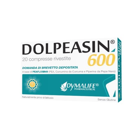 Dymalife Pharmaceutical Dolpeasin 600 20 Compresse Rivestite Dymalife Pharmaceutical Dolpeasin 600 20 Compresse Rivestite