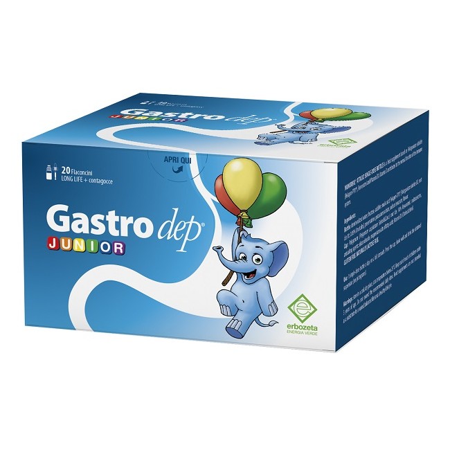 Erbozeta Gastrodep Junior 20 Flaconcini Erbozeta Gastrodep Junior 20 Flaconcini