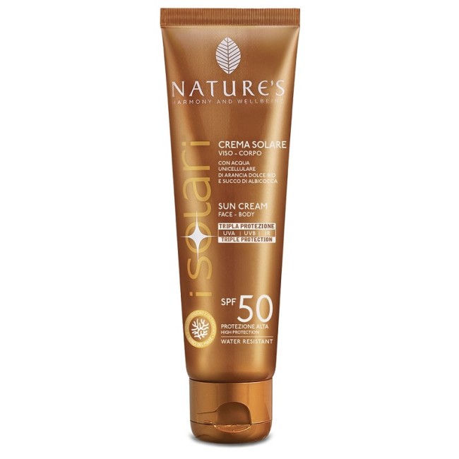 Bios Line Nature's I Solari Crema Viso Corpo Spf 50 75 Ml Edizione Limitata Travel Size