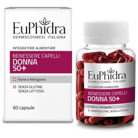 Zeta Farmaceutici Euphidra Capelli Donna 50+ 60 Capsule