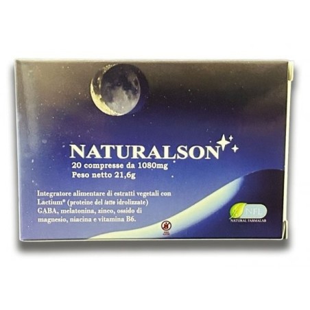 Natural Farma Lab Naturalson 20 Compresse Natural Farma Lab Naturalson 20 Compresse