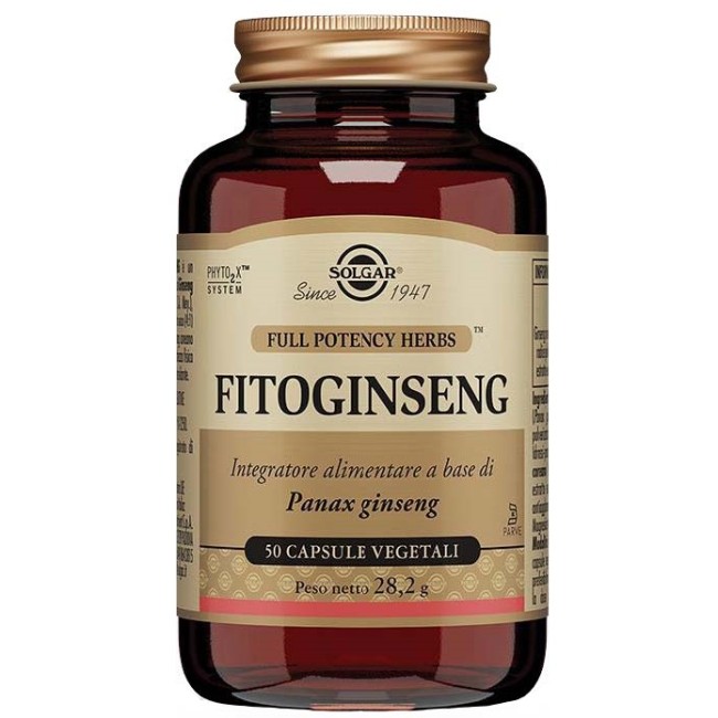 Solgar Fitoginseng 50 Capsule Vegetali