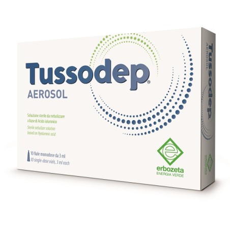 Erbozeta Tussodep Aerosol 10 Fiale Da 3 Ml Erbozeta Tussodep Aerosol 10 Fiale Da 3 Ml