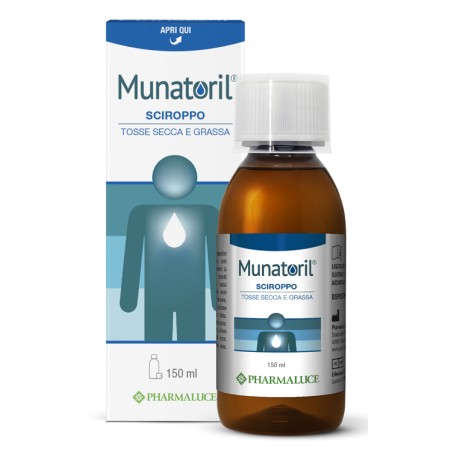 Pharmaluce Munatoril Sciroppo Tosse Secca E Grassa 150 Ml Pharmaluce Munatoril Sciroppo Tosse Secca E Grassa 150 Ml