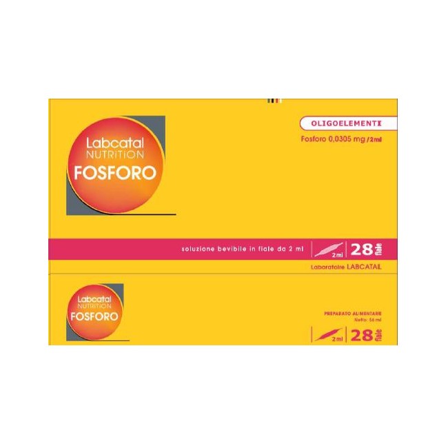 Labcatal Nutrition Fosforo 28 Fiale X 2 Ml Labcatal Nutrition Fosforo 28 Fiale X 2 Ml