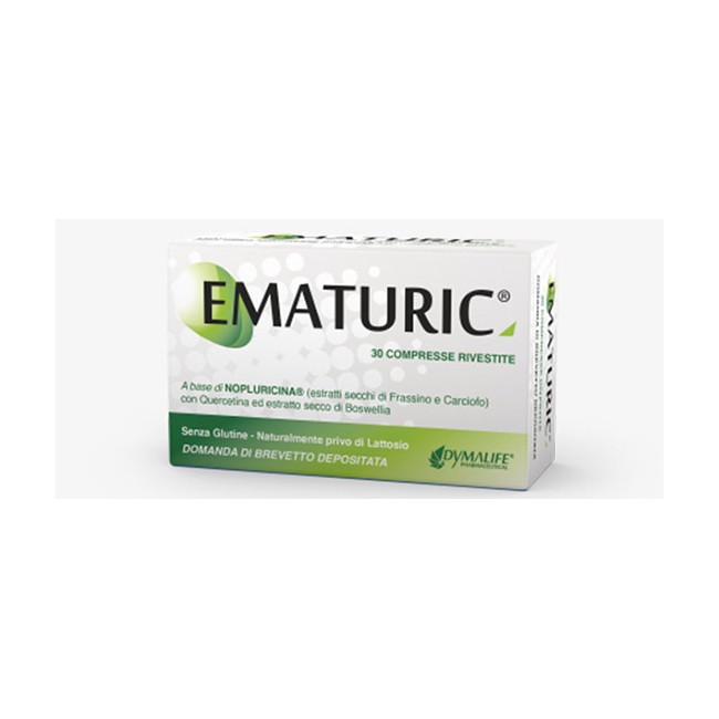 Dymalife Pharmaceutical Ematuric 30 Compresse Rivestite Dymalife Pharmaceutical Ematuric 30 Compresse Rivestite