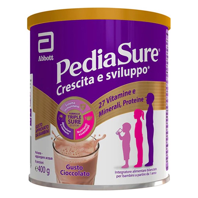 Abbott Pediasure Crescita&sviluppo Cioccolato 850 G