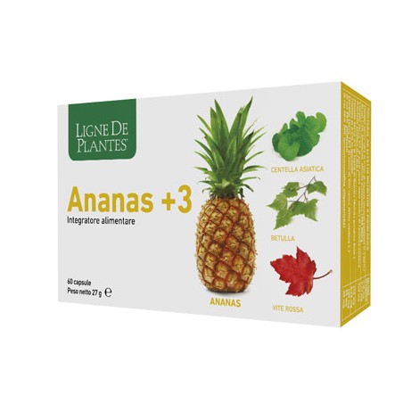 Natura Service Ananas +3 60 Capsule Natura Service Ananas +3 60 Capsule