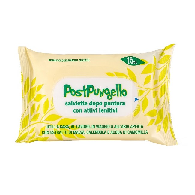 Sanifarma Post Pungello Salviette Lenitive 15 Pezzi Sanifarma Post Pungello Salviette Lenitive 15 Pezzi