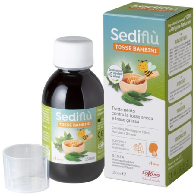 Sakura Sediflu Tosse Bambini 150 Ml Sakura Sediflu Tosse Bambini 150 Ml