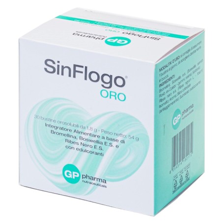 Gp Pharma Sinflogo Oro 30 Bustine Orosolubili Gp Pharma Sinflogo Oro 30 Bustine Orosolubili