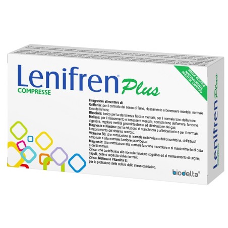 Biodelta Lenifren Plus 30 Compresse Biodelta Lenifren Plus 30 Compresse