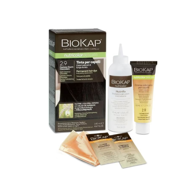 Bios Line Biokap Nutricolor Delicato Rapid 5,45 Castano Chiaro Miele 135 Ml