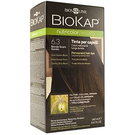 Bios Line Biokap Nutricolor Delicato Rapid 6,30 Biondo Scuro Dorato 135 Ml Bios Line Biokap Nutricolor Delicato Rapid 6,30 Biondo Scuro Dorato 135 Ml