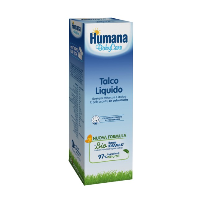 Humana Baby Care Talco Liquido 100 Ml Humana Baby Care Talco Liquido 100 Ml