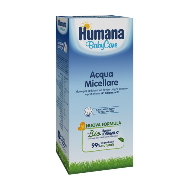 Humana Baby Care Acqua Micellare 300 Ml Humana Baby Care Acqua Micellare 300 Ml