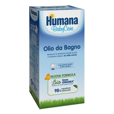 Humana Baby Care Olio Da Bagno 200 Ml Humana Baby Care Olio Da Bagno 200 Ml