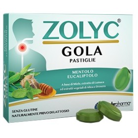Shedir Pharma Zolyc Gola Mentolo/eucalipto 36 Pastiglie