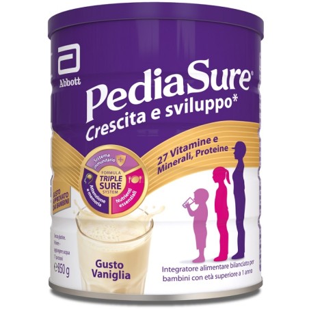 Abbott Pediasure Crescita&sviluppo Vaniglia 850 G Abbott Pediasure Crescita&sviluppo Vaniglia 850 G