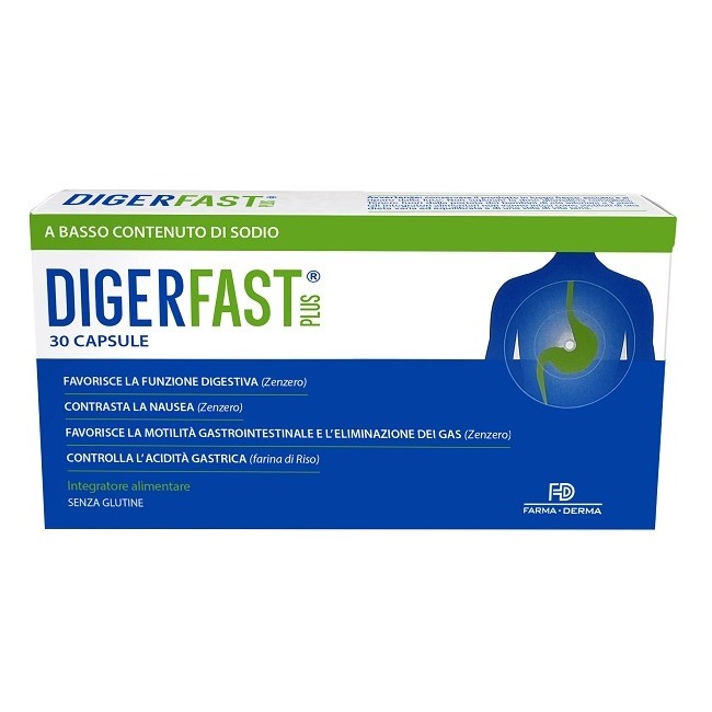 Farma-derma Digerfast Plus 30 Capsule