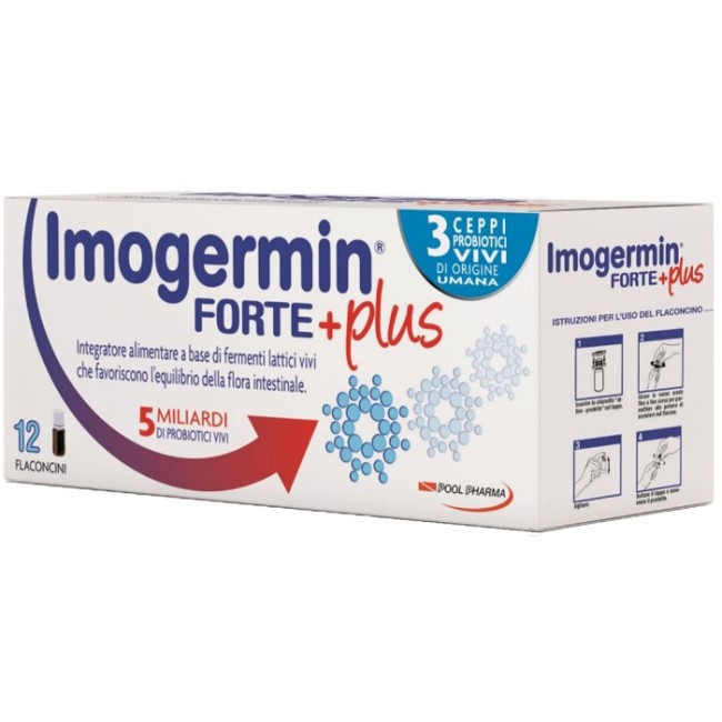 Pool Pharma Imogermin Forte Plus 12 Flaconcini Da 10 Ml Pool Pharma Imogermin Forte Plus 12 Flaconcini Da 10 Ml