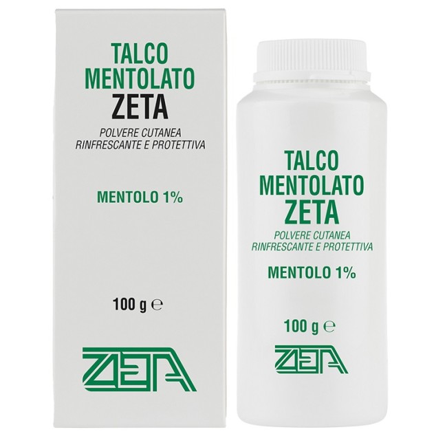Zeta Farmaceutici Talco Mentolato Zeta 100 G Zeta Farmaceutici Talco Mentolato Zeta 100 G
