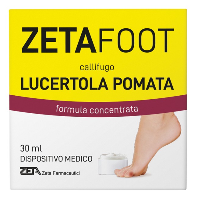 Zeta Farmaceutici Zetafoot Callifugo Lucertola Pomata 30 Ml Zeta Farmaceutici Zetafoot Callifugo Lucertola Pomata 30 Ml