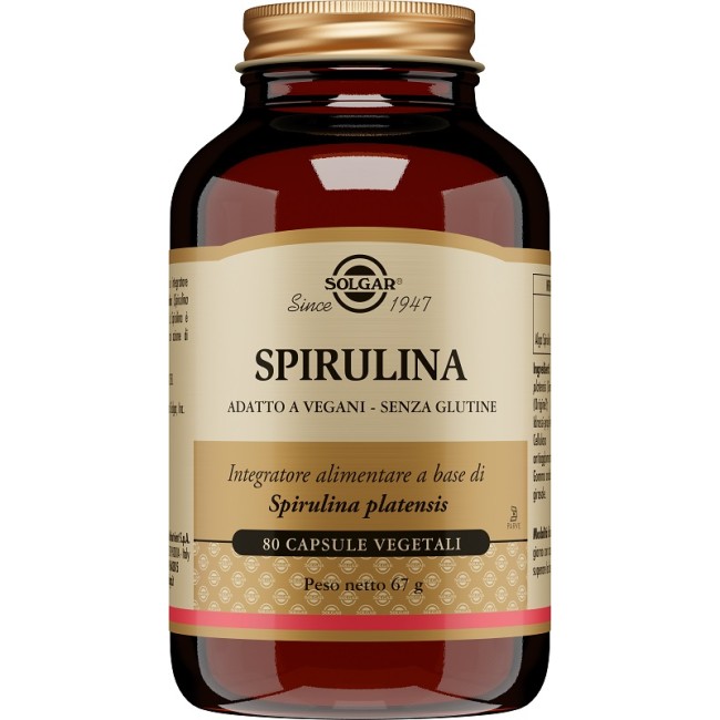 Solgar Spirulina 80 Capsule Veg Solgar Spirulina 80 Capsule Veg